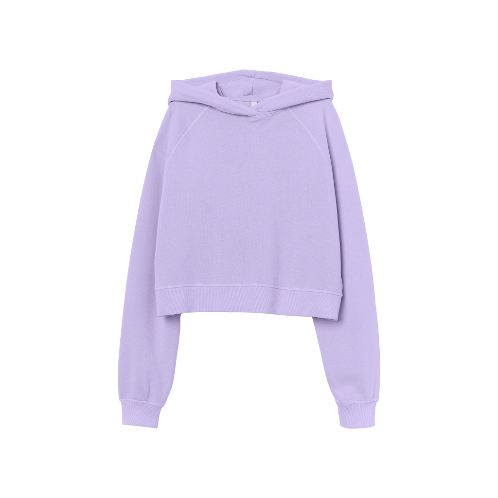 Pink Cropped Hoodie - immagine 3